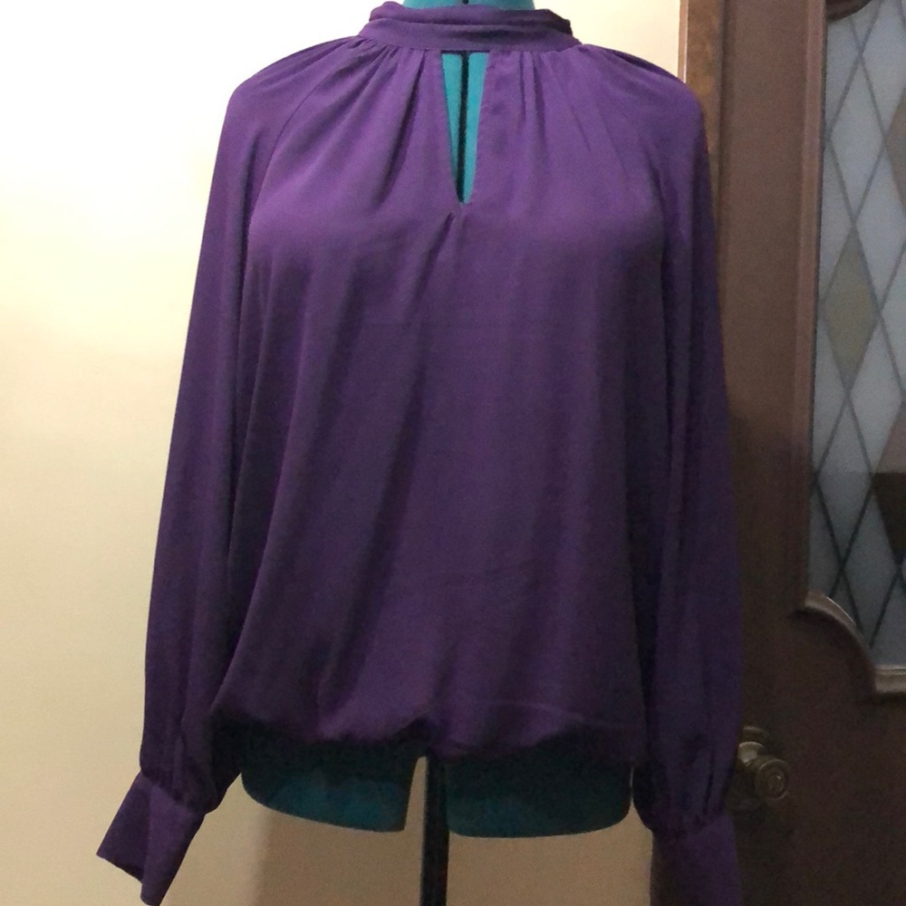 Purple blouse